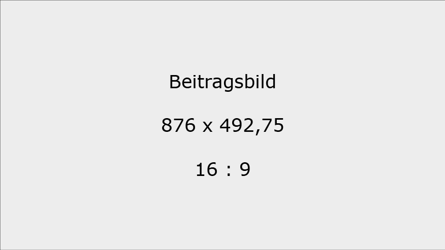 Foto als Beitragsbild